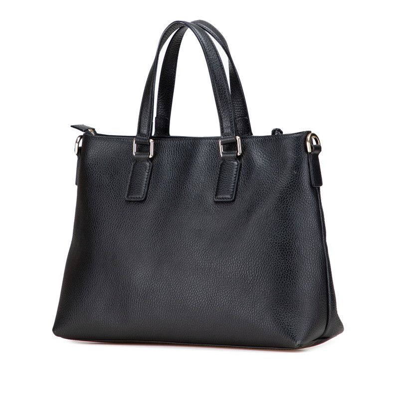 Gucci Bamboo Tassel 2-Way Shoulder Bag Black Leather — view 2