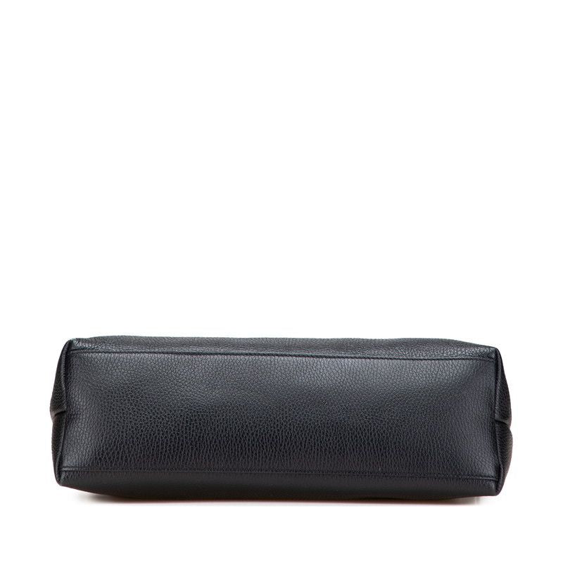 Gucci Bamboo Tassel 2-Way Shoulder Bag Black Leather — view 3