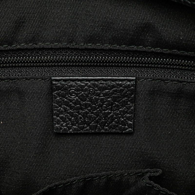 Gucci Bamboo Tassel 2-Way Shoulder Bag Black Leather — view 9