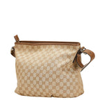 Gucci GG Canvas Crossbody Shoulder Bag Beige Brown — view 2