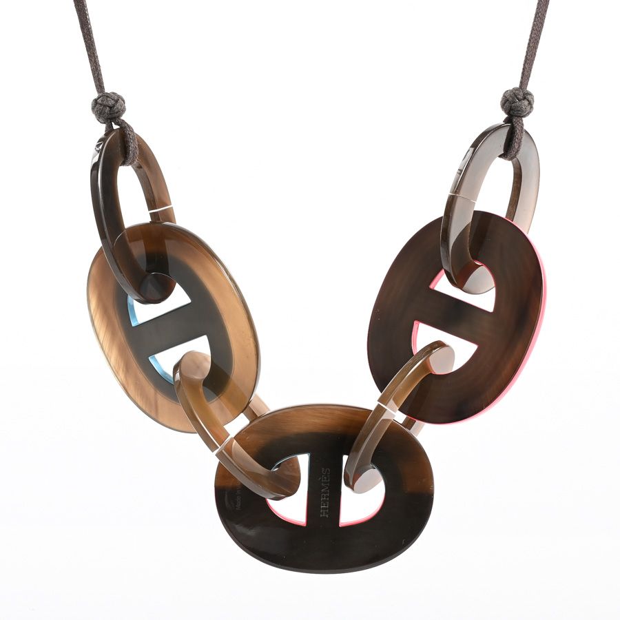Hermes Necklace Calamba Blue — view 3