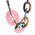 Hermes Necklace Calamba Blue — view 2