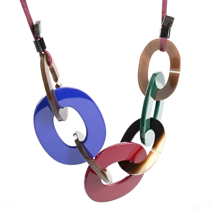 Hermes Necklace Calamba Green — view 2