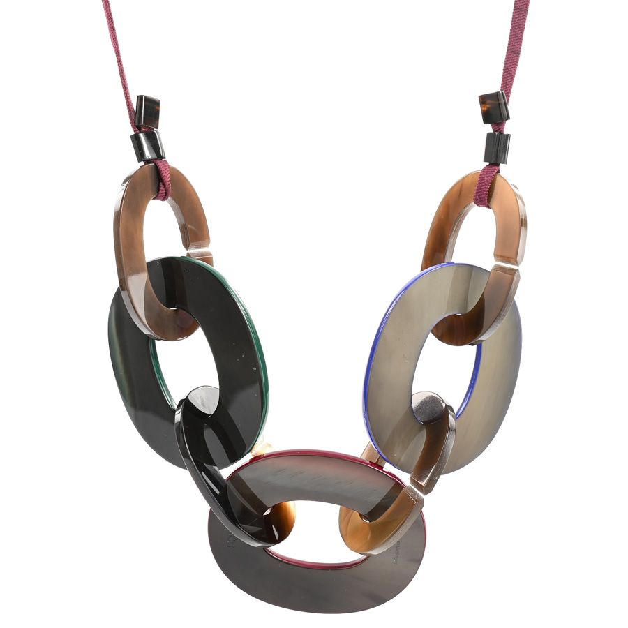 Hermes Necklace Calamba Green — view 4