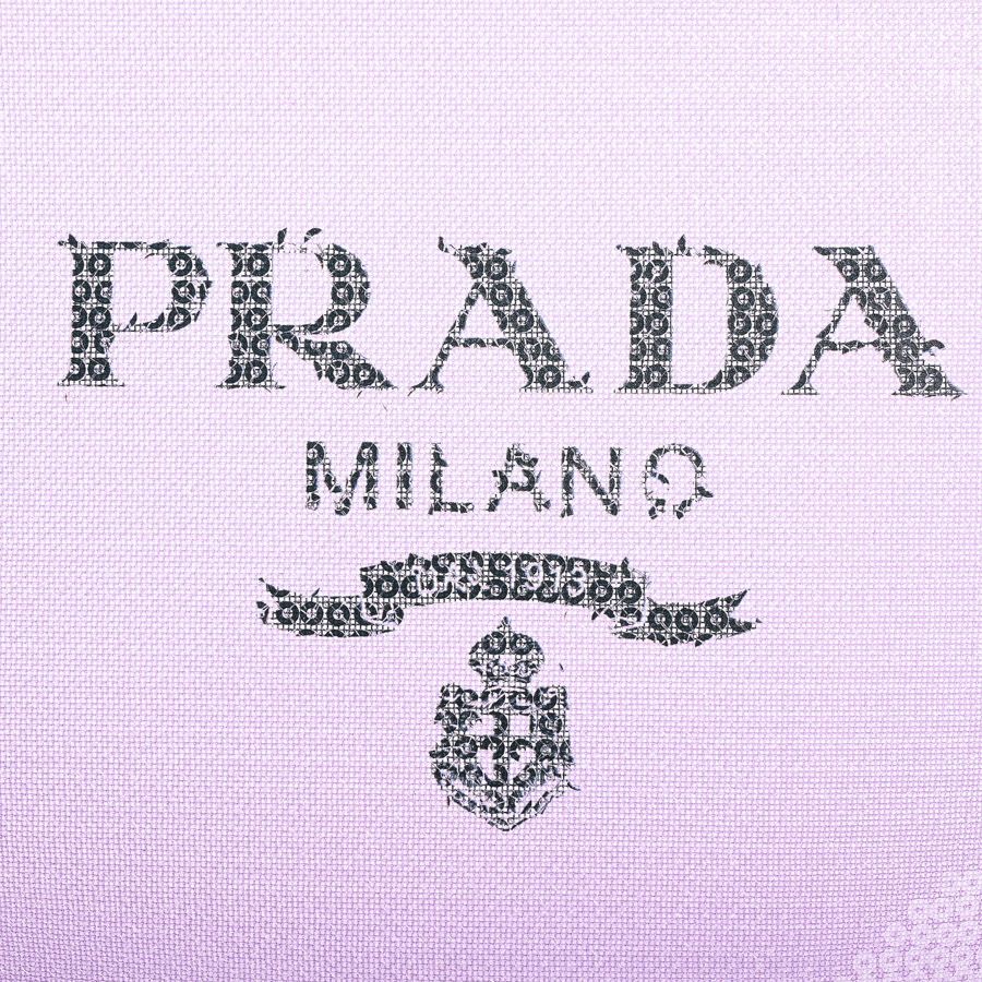 Prada Tote Mesh Totes Purple — view 9