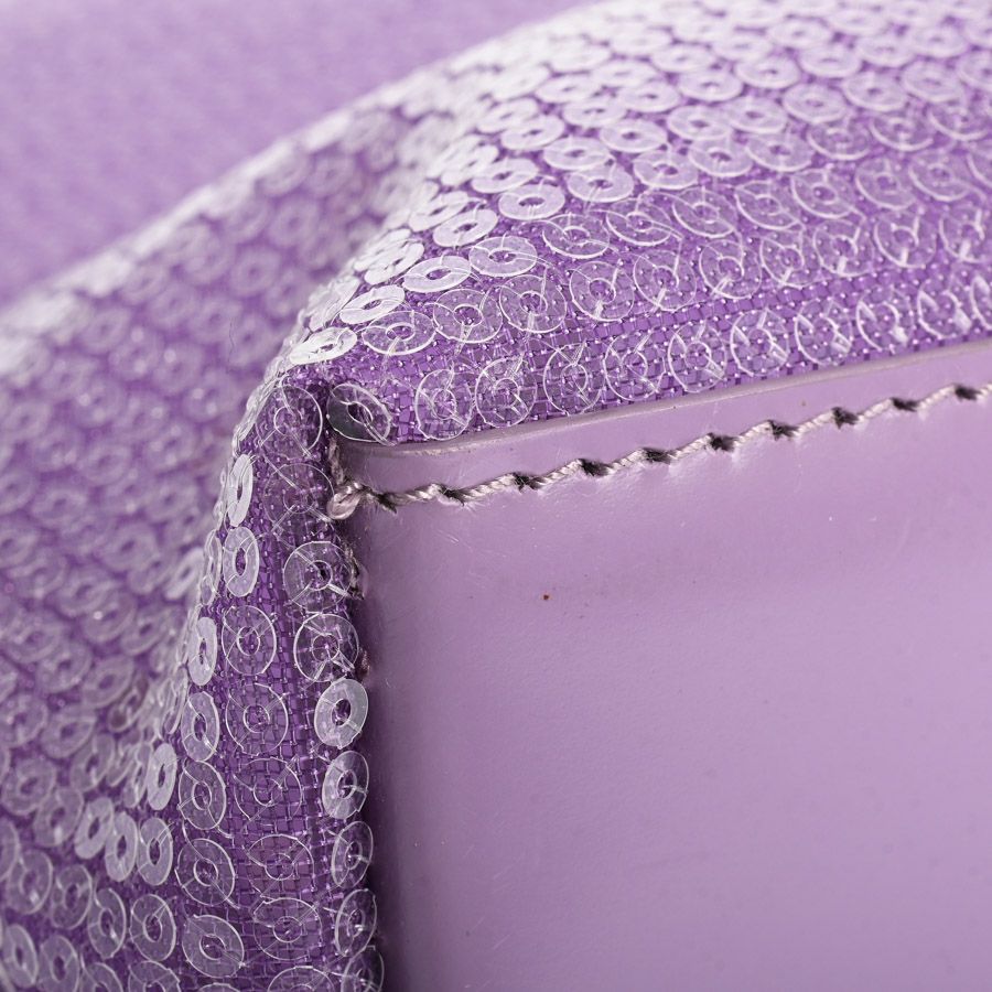 Prada Tote Mesh Totes Purple — view 7