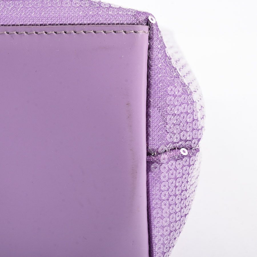 Prada Tote Mesh Totes Purple — view 8