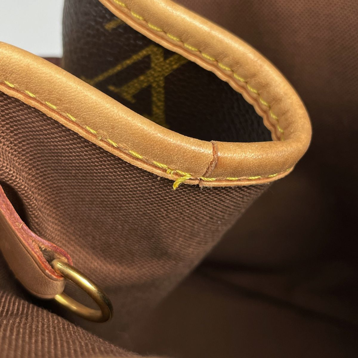 Louis Vuitton Batignolles Handbag Monogram Brown — view 7
