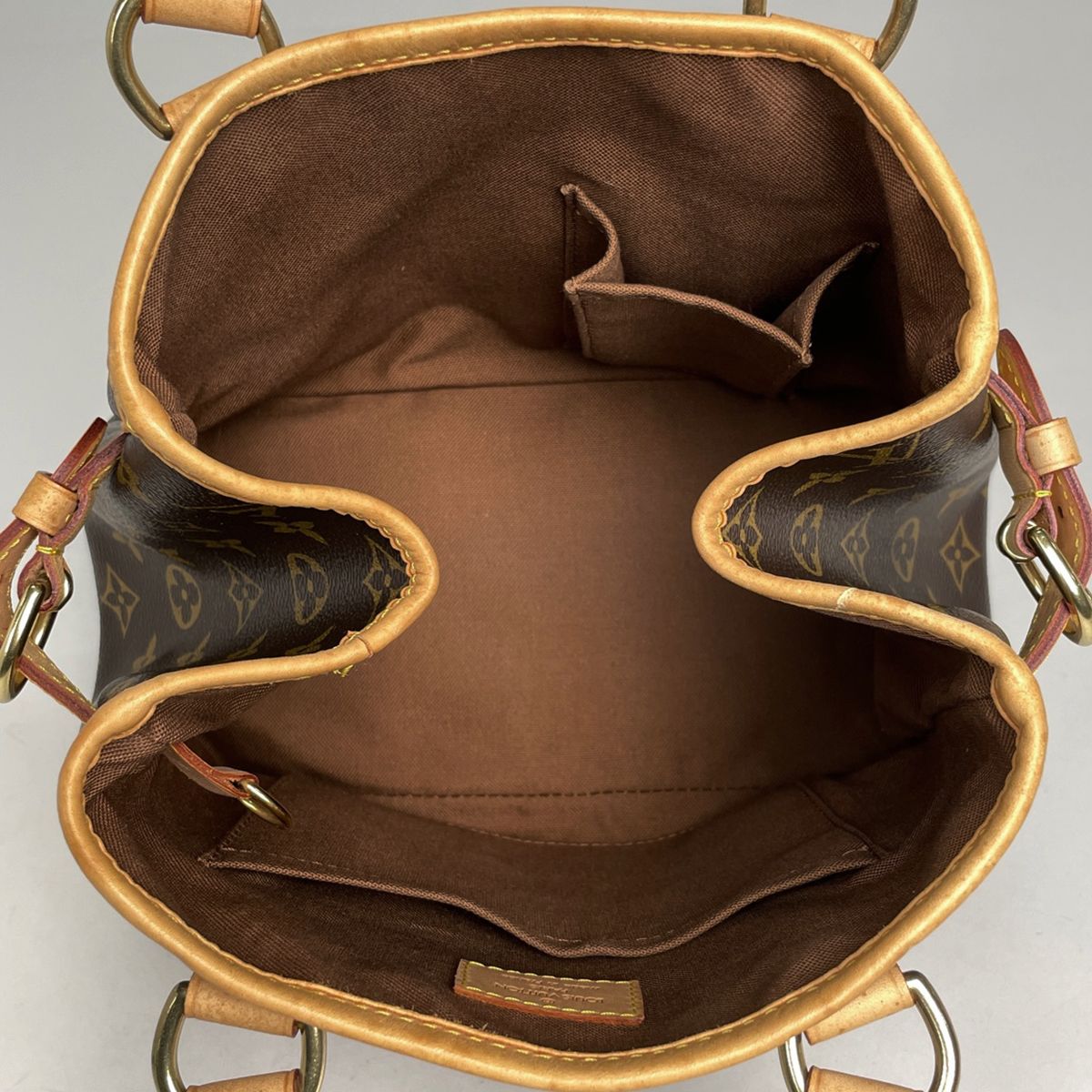 Louis Vuitton Batignolles Handbag Monogram Brown — view 8