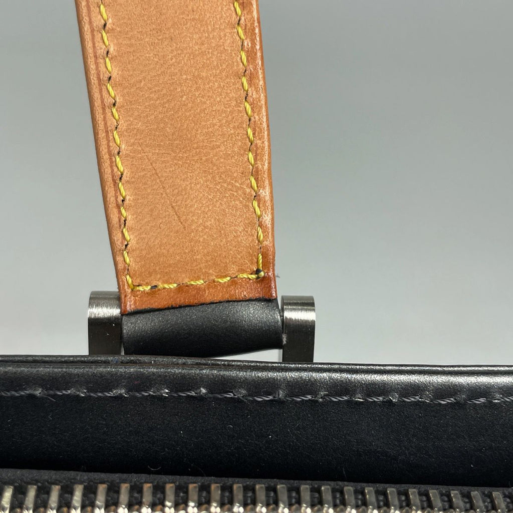 Louis Vuitton Stockton Shoulder Bag Tote Monogram Matte Noir Black — view 6
