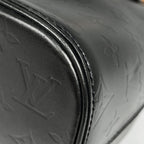 Louis Vuitton Stockton Shoulder Bag Tote Monogram Matte Noir Black — view 3