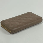 Louis Vuitton Zippy Wallet Coussin Embossed Monogram Leather Taupe — view 2
