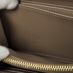 Louis Vuitton Zippy Wallet Coussin Embossed Monogram Leather Taupe — view 6