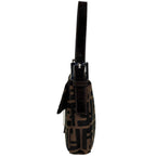 Fendi Zucca Pattern Mamma Bucket Shoulder Bag Canvas Brown — view 2
