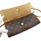 Louis Vuitton Monogram Pochette Twin GM Shoulder Bag KH — view 5