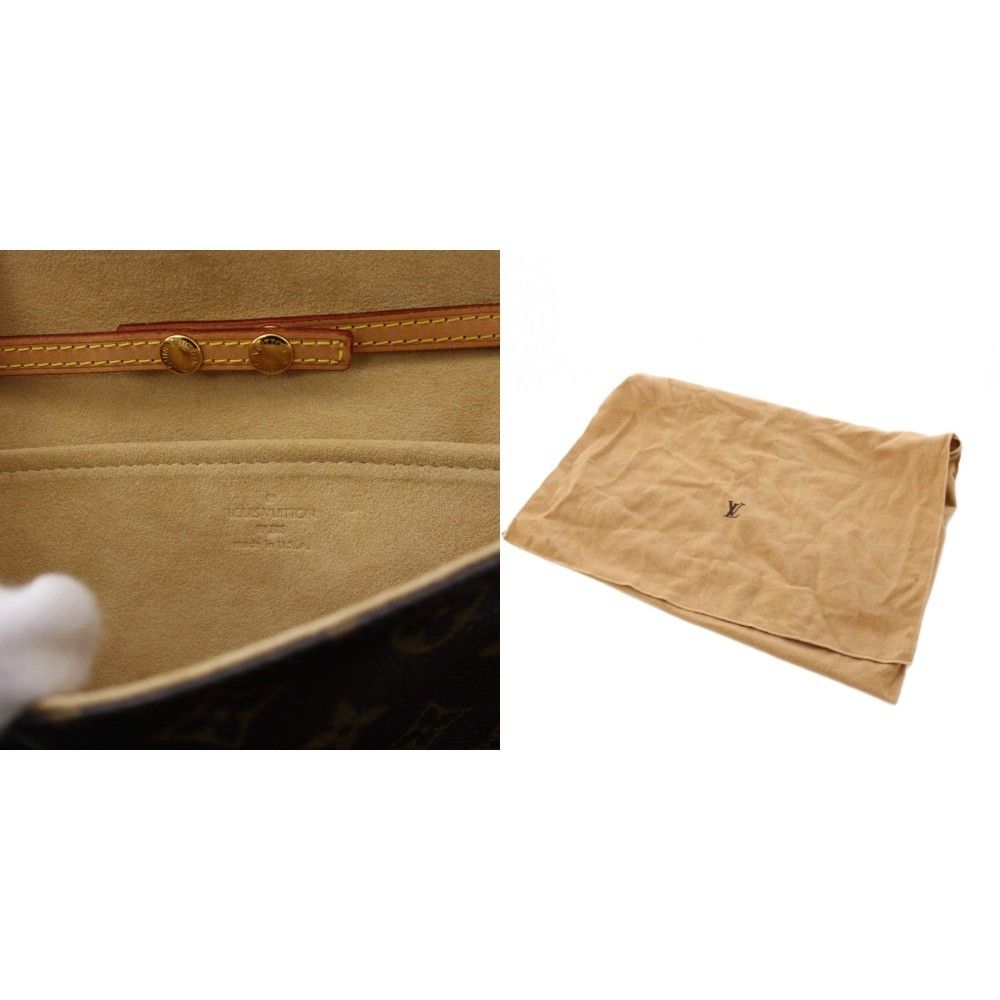 Louis Vuitton Monogram Pochette Twin GM Shoulder Bag KH — view 9