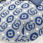 Gucci Waist Bag Children's Blue Canvas Star GG Logo — view 4