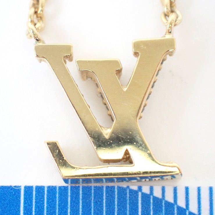 Louis Vuitton Necklace LV Iconic Gold Metal — view 3