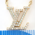 Louis Vuitton Necklace LV Iconic Gold Metal — view 2