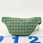 Gucci Waist Bag Children's Green Canvas Star GG Logo — view 2