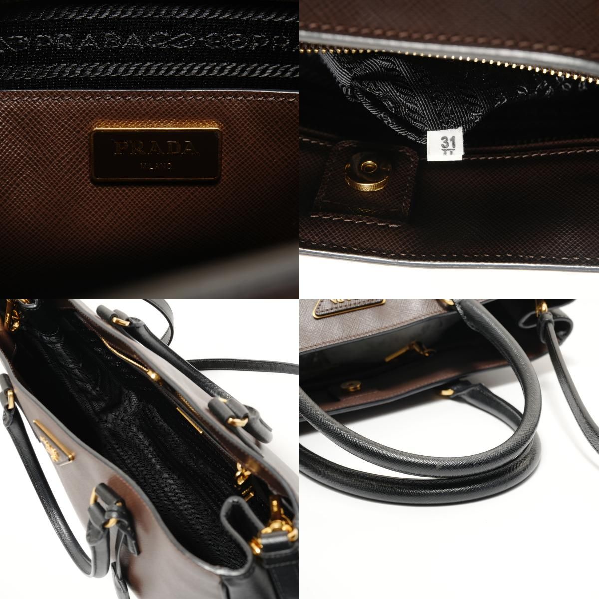 Prada Handbag Saffiano Galleria 2-Way — view 9