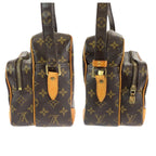 Louis Vuitton Monogram Nile Brown Gold Leather Shoulder Bag Pochette — view 8