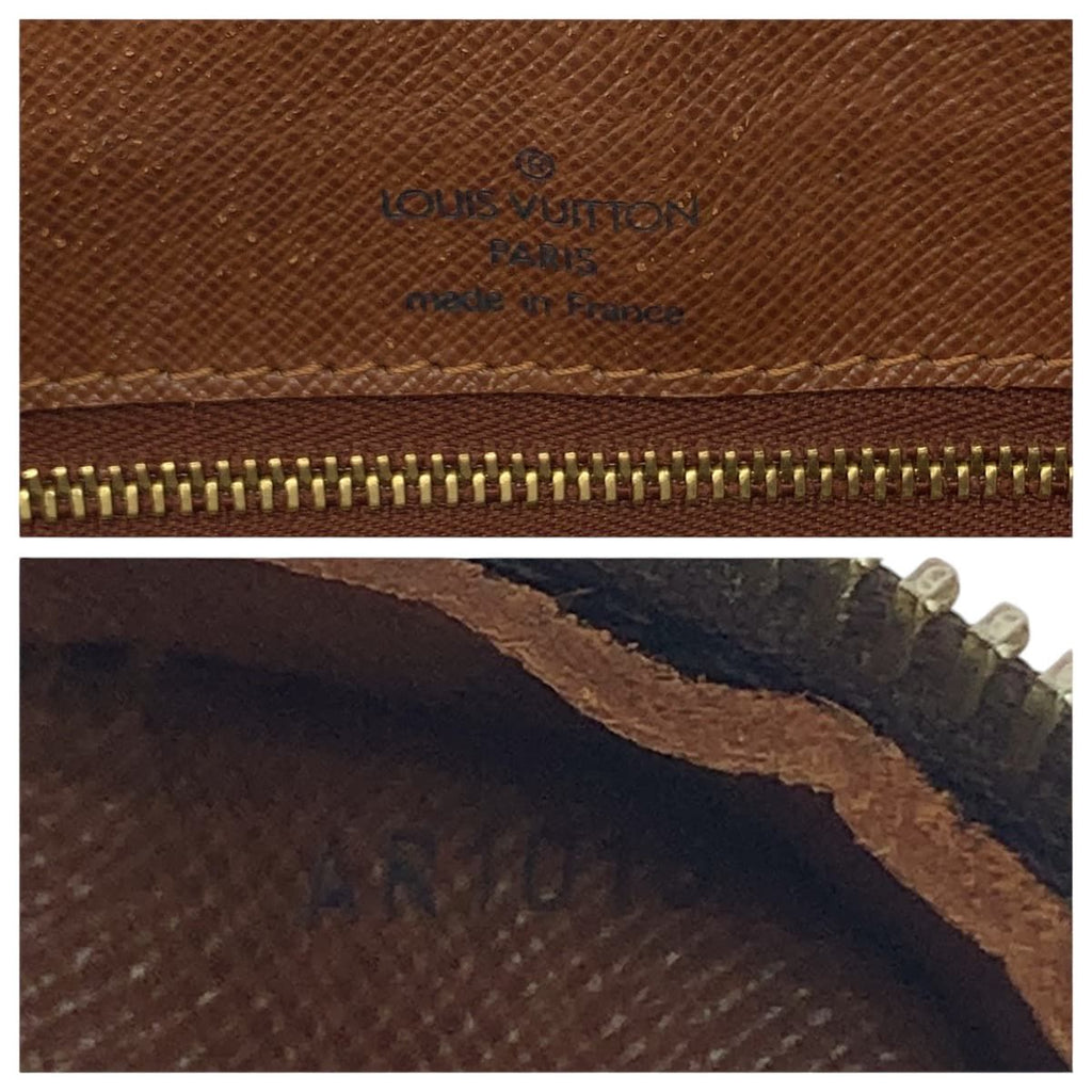 Louis Vuitton Monogram Nile Brown Gold Leather Shoulder Bag Pochette — view 4