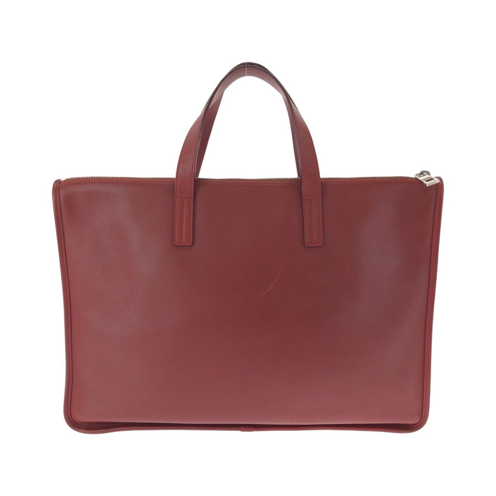 Loewe Anagram New Toledo Red Silver Leather Business Bag — view 2