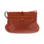Gucci Bamboo Orange Brown Gold Leather Shoulder Bag Pochette — view 2