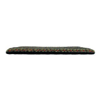 Chanel CC Logo Multicolor Black Silver Tweed Clutch — view 3