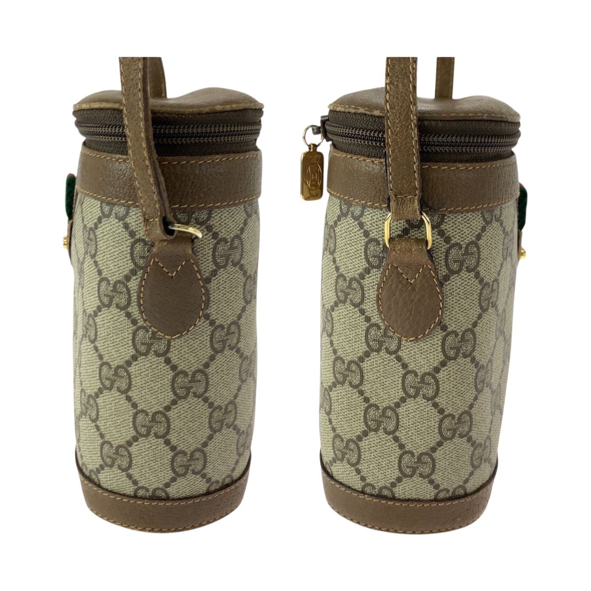 Gucci Vintage Sherry Line Beige GG Supreme Canvas 904 02 070 Shoulder Bag — view 8