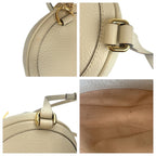 Gucci Ophidia White Gold Leather Backpack — view 8