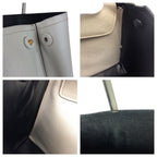 Prada Saffiano White Gold Leather Tote — view 6