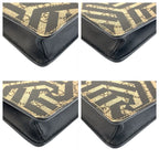 Gucci GG Carry on Sherry Line Beige Black Shoulder Bag Clutch — view 4