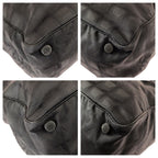 Chanel New Travel Line MM Black Nylon Leather Tote Shoulder Bag — view 3