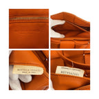 Bottega Veneta Maxi Intrecciato Cassette Orange Shoulder Bag Pochette — view 6