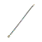 Chanel Super Vintage CC Logo Anklet Aurora Last Gold Plated Bracelet 95 — view 5