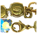 Chanel Super Vintage CC Logo Anklet Aurora Last Gold Plated Bracelet 95 — view 7