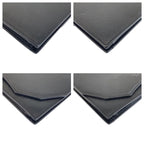 Saint Laurent Yves Vintage YSL Black Leather Clutch — view 3