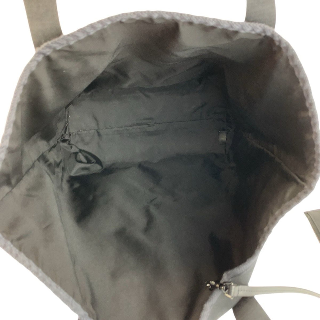 Celine Vertical Cabas Black Canvas Tote Shoulder Bag — view 8