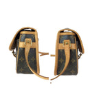 Louis Vuitton Monogram Sologne Brown Leather Shoulder Bag — view 8