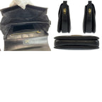 Celine Carriage Black Gold Leather Shoulder Bag — view 9
