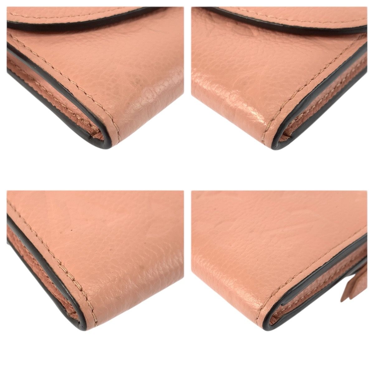 Louis Vuitton Empreinte Porte-Monnaie Rosalie Rose Poodle Compact Wallet — view 7