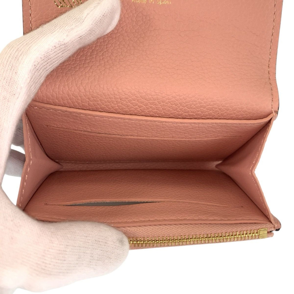 Louis Vuitton Empreinte Porte-Monnaie Rosalie Rose Poodle Compact Wallet — view 5