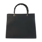 Gucci Bamboo Black Leather 002 Tote — view 2