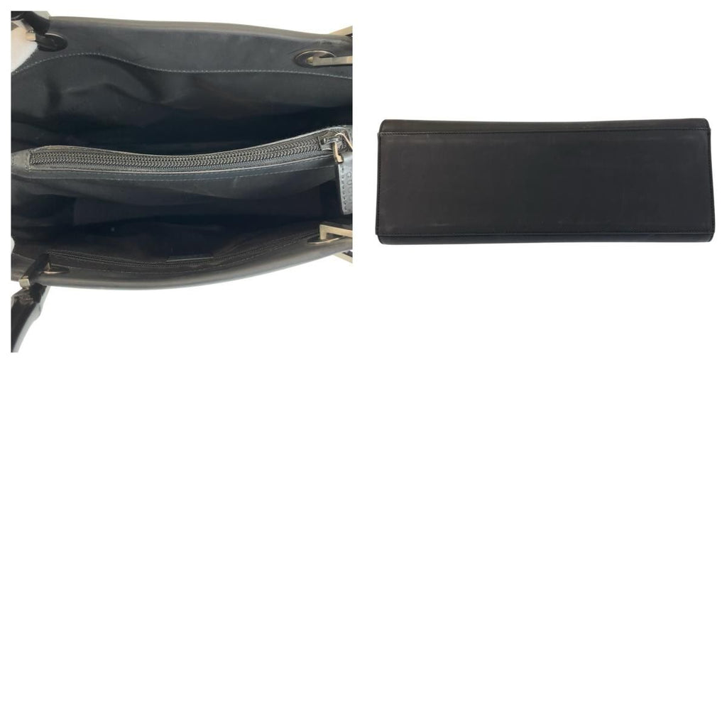 Gucci Bamboo Black Leather 002 Tote — view 9