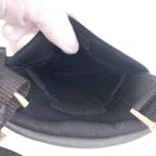 Prada Sports Black Gray Silver Nylon Shoulder Bag Pochette — view 8