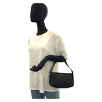 Gucci Black Silver GG Canvas Handbag — view 6