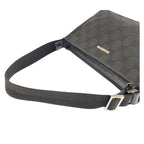 Gucci Black Silver GG Canvas Handbag — view 8