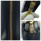 Louis Vuitton Epi Pochette Homme Second Black Gold Leather Clutch — view 6